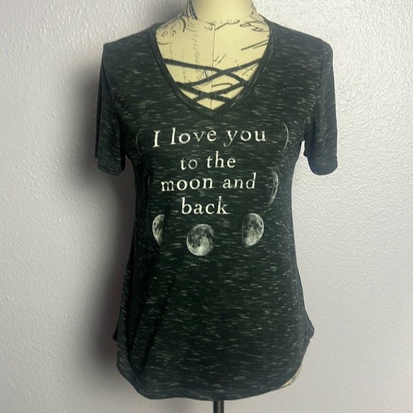 I Love You To The Moon And Back Tee - Picture 1 of 5
